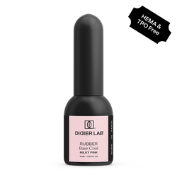 Kamuflująca baza kauczukowa ,,Rubber base'' - milky pink, 10ml