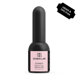 Kamuflująca baza kauczukowa ,,Rubber base'' - creamy pink, 10ml