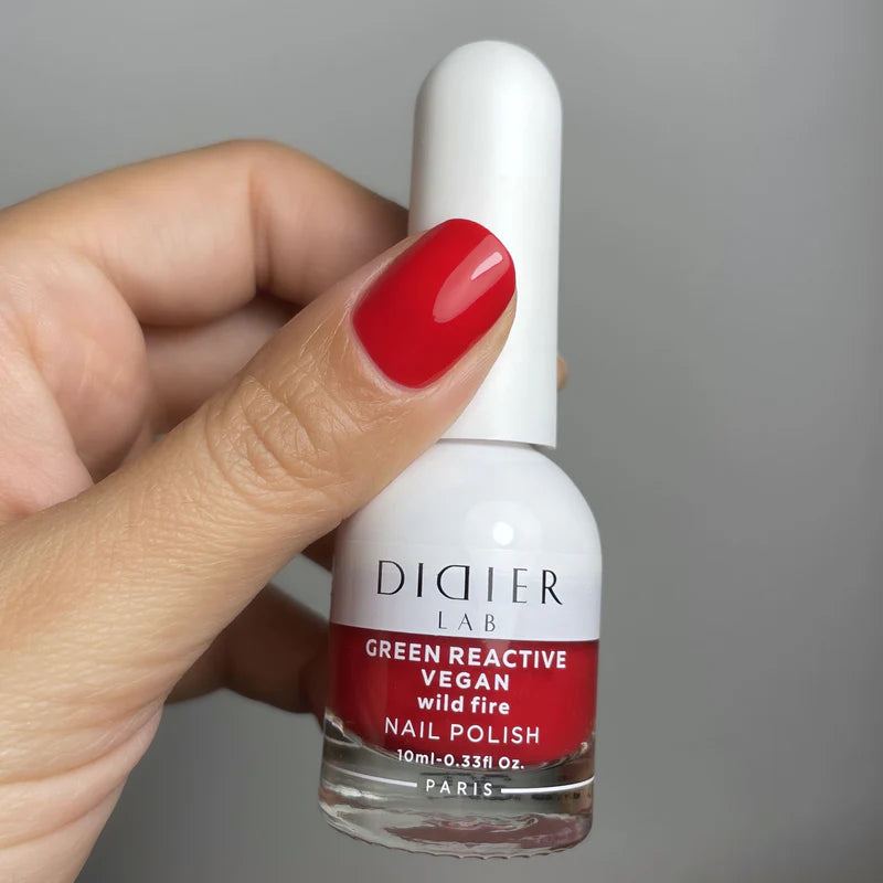 Wegański lakier klasyczny "Didier Lab", Wild fire 10 ml