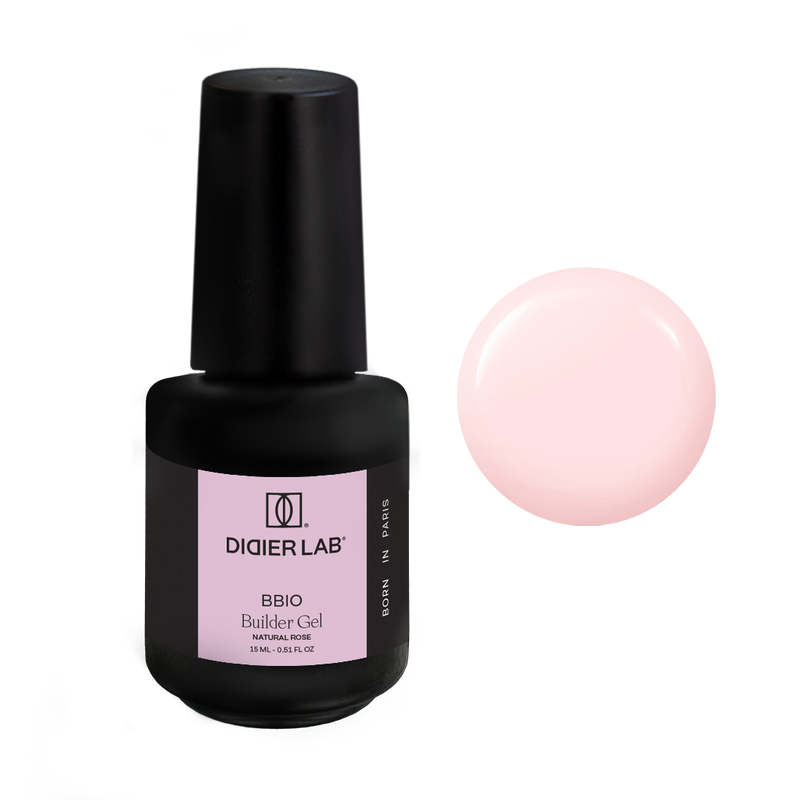 BBIO Żel budujący w butelce "Didier Lab", Natural Rose, 15ml