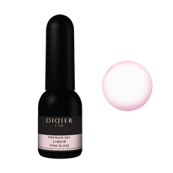 Premium Gel Liquid "Didier Lab", pink glass