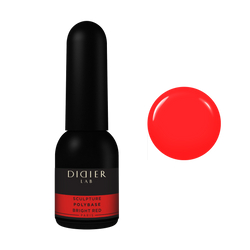 Lakier Kauczukowy Polybase "Didier Lab", Bright Red, 10ml