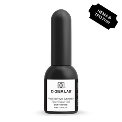 Fiber base gel "Didier Lab", Soft White, 10ml