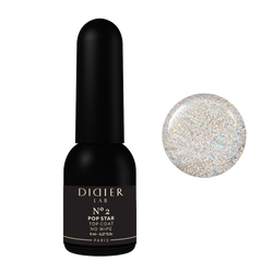 Top no wipe Didier Lab", POP STAR, No2, 8ml