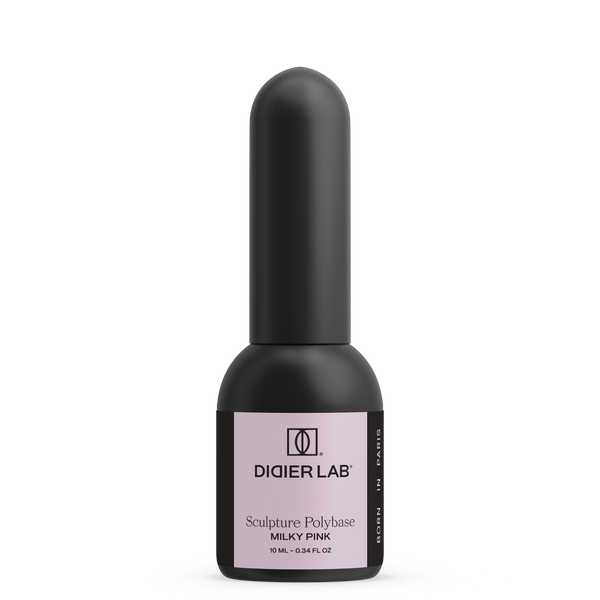 Lakier Kauczukowy Polybase "Didier Lab", Milky pink, 10ml