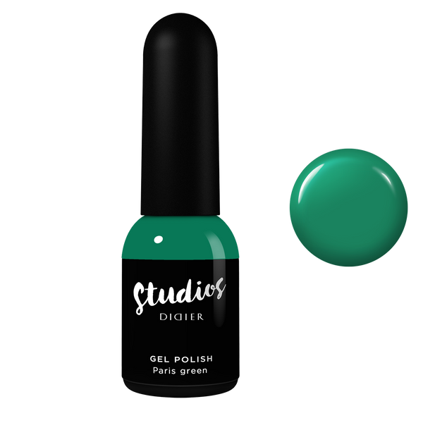 Lakier hybrydowy Studios Didier - Paris green, 8ml