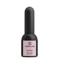 Top coat no wipe "Didier Lab", Milky Pink, 10ml