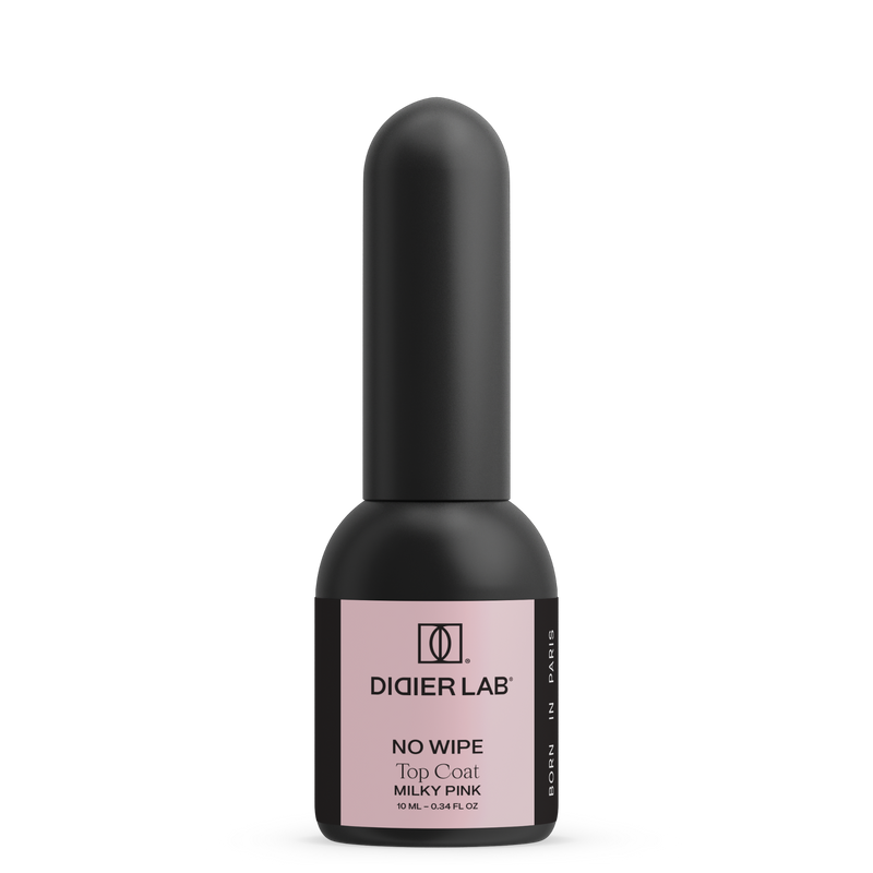 Top coat no wipe "Didier Lab", Milky Pink, 10ml