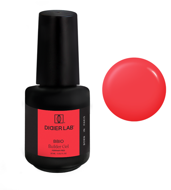 BBIO Żel budujący w butelce "Didier Lab", Ferrary Red, 15ml