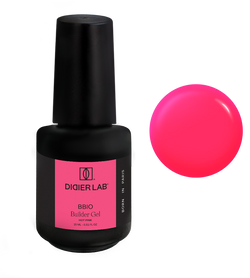 BBIO Żel budujący w butelce "Didier Lab", Hot Pink, 15ml
