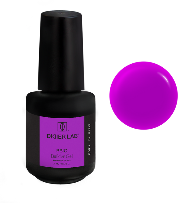 BBIO Żel budujący w butelce "Didier Lab", Magenta Glass, 15ml