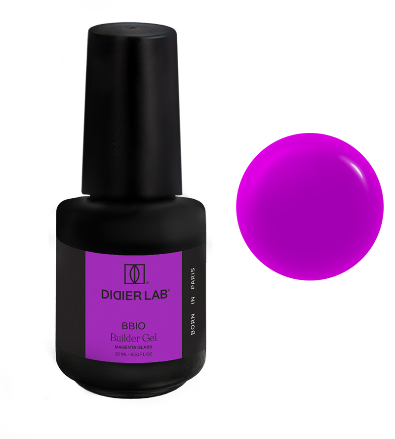 BBIO Żel budujący w butelce "Didier Lab", Magenta Glass, 15ml