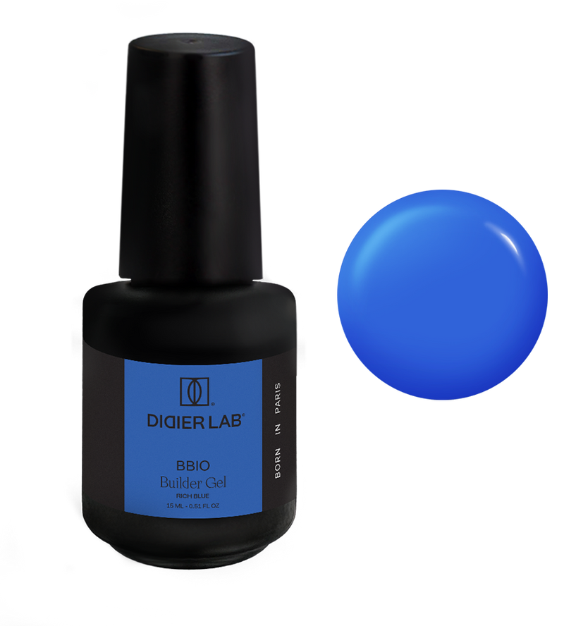 BBIO Żel budujący w butelce "Didier Lab", Rich Blue, 15ml