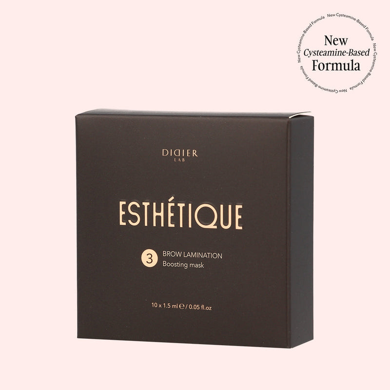 Wzmacniająca maska do laminacji brwi "Didier Lab Esthétique", KROK 3, Zestaw 1,5 ml x 10szt