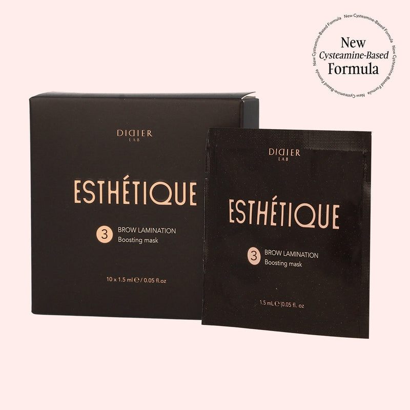 Wzmacniająca maska do laminacji brwi "Didier Lab Esthétique", KROK 3, Zestaw 1,5 ml x 10szt