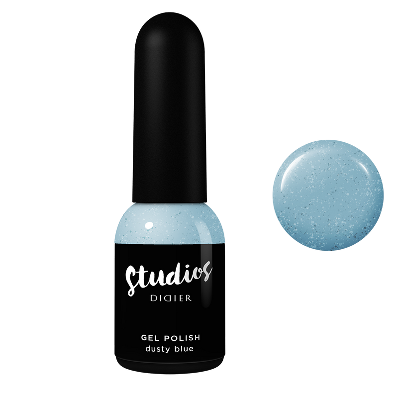 Lakier hybrydowy Studios Didier - Dusty Blue, 8ml - Didier Laboratoires