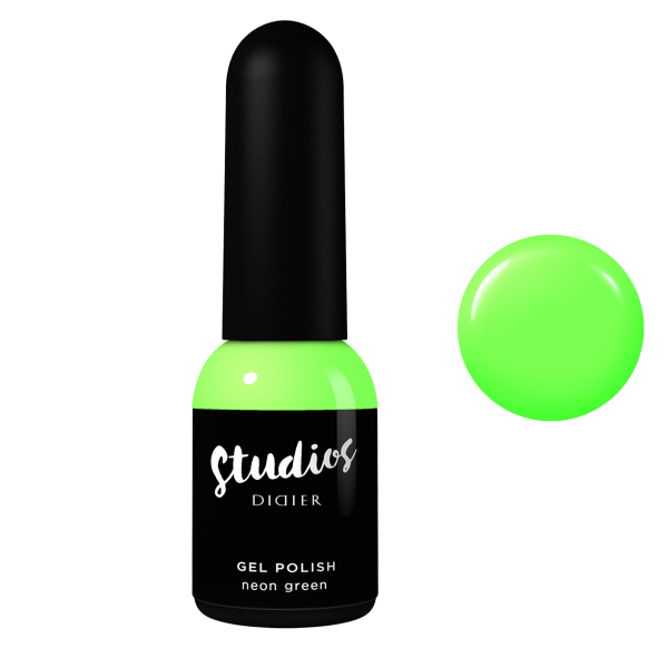 LAKIER HYBRYDOWY STUDIOS DIDIER - NEON green, 8ML - Didier Laboratoires