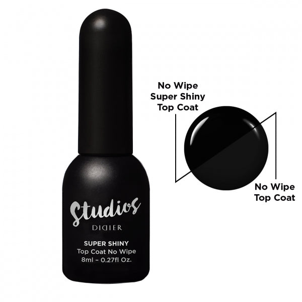 Top Coat No Wipe Super Shiny, Didier Lab, 8ml